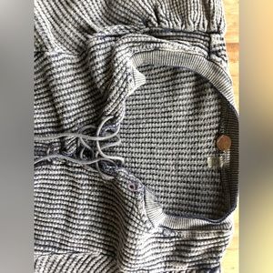 Free people puff thermal blouse.